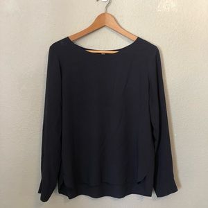 Uniqlo Dark Blue Blouse